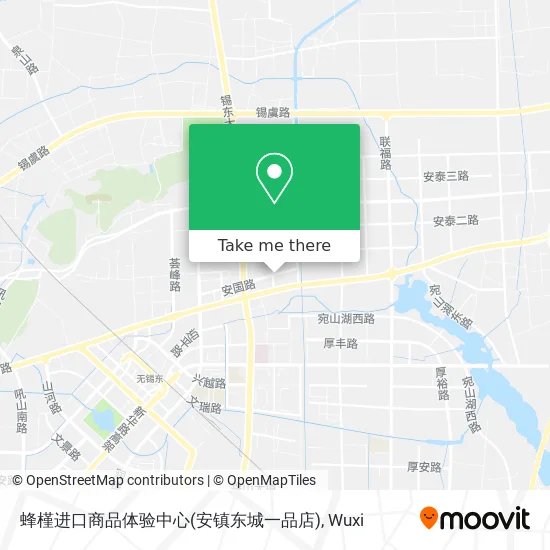 蜂槿进口商品体验中心(安镇东城一品店) map