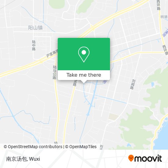 南京汤包 map
