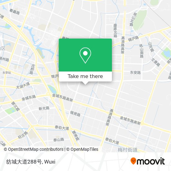 纺城大道288号 map