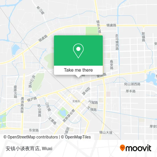 安镇小谈夜宵店 map