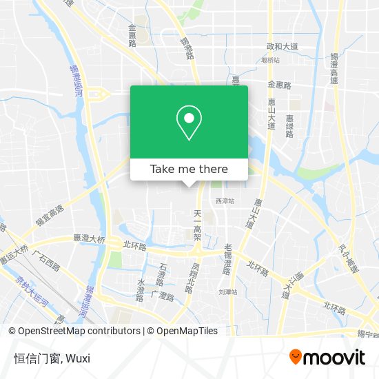 恒信门窗 map