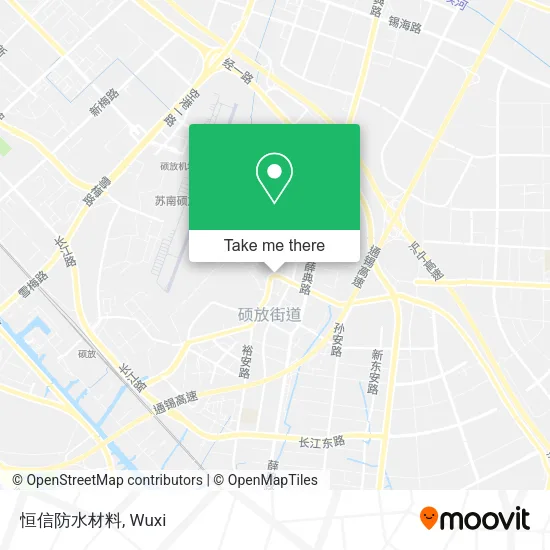恒信防水材料 map