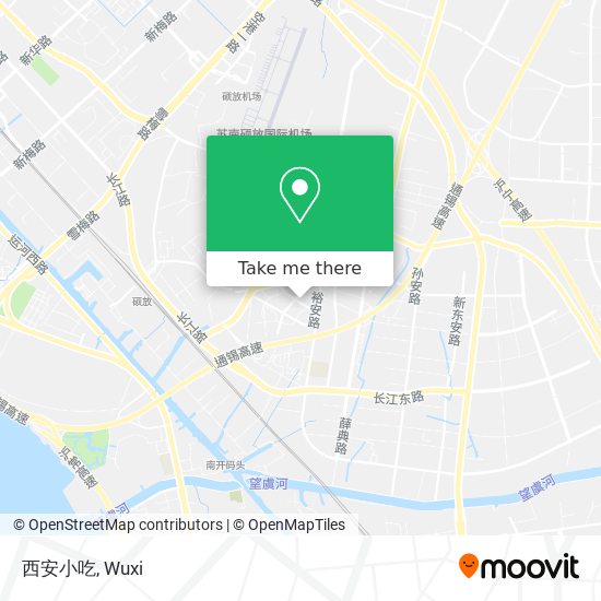 西安小吃 map