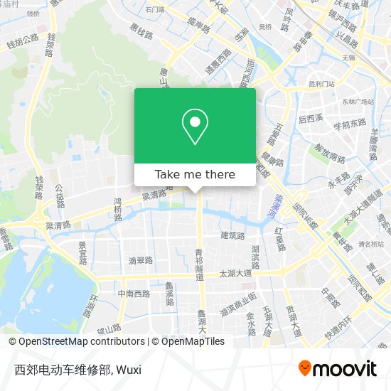 西郊电动车维修部 map