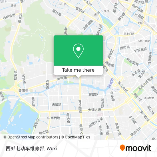 西郊电动车维修部 map