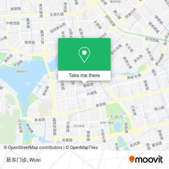 新东门诊 map