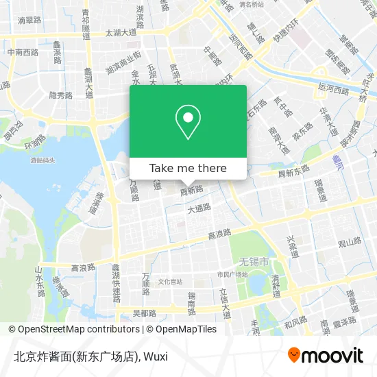 北京炸酱面(新东广场店) map