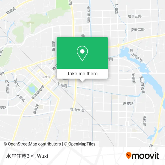 水岸佳苑B区 map