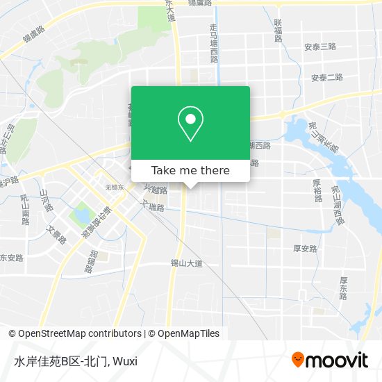 水岸佳苑B区-北门 map
