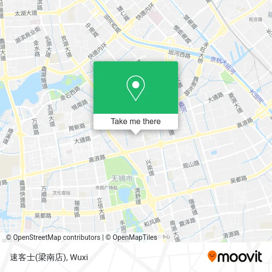 速客士(梁南店) map