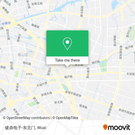 健鼎电子-东北门 map