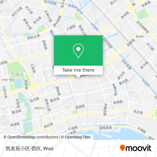 凯发苑小区-西区 map