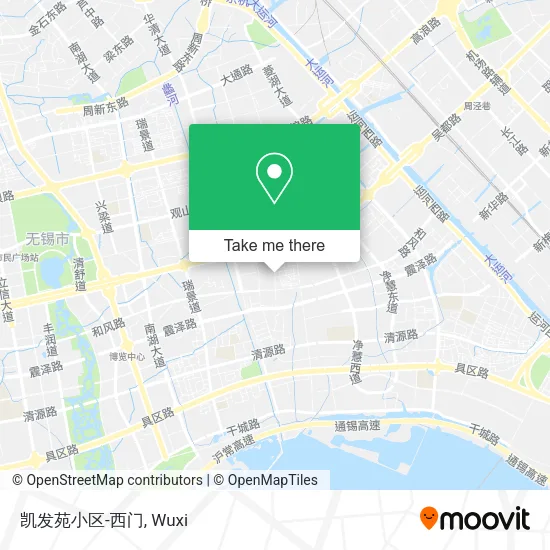 凯发苑小区-西门 map