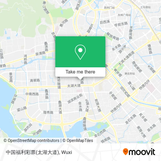 中国福利彩票(太湖大道) map