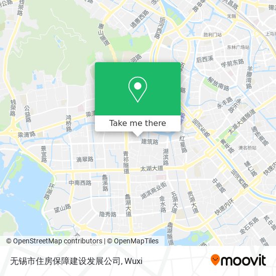 无锡市住房保障建设发展公司 map