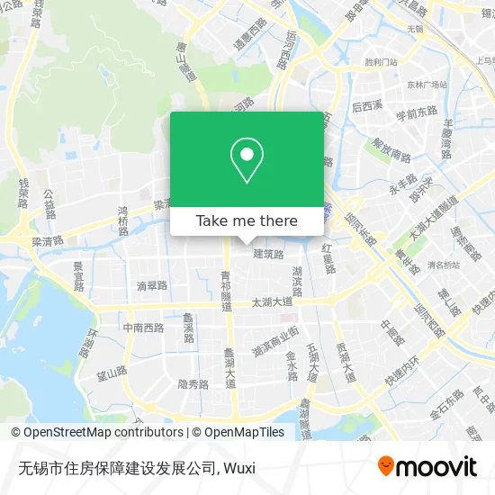 无锡市住房保障建设发展公司 map