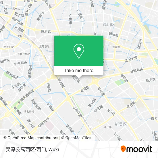 奕淳公寓西区-西门 map