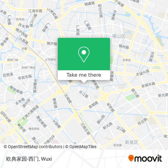 欧典家园-西门 map