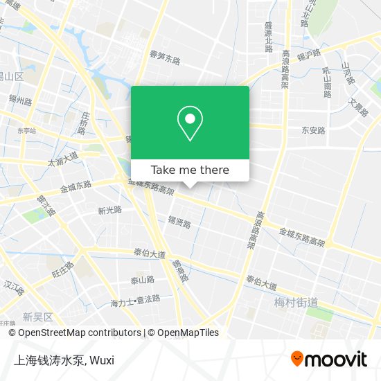 上海钱涛水泵 map