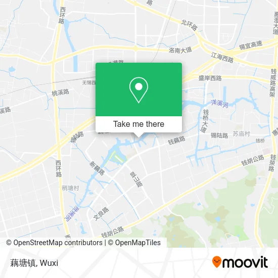 藕塘镇 map
