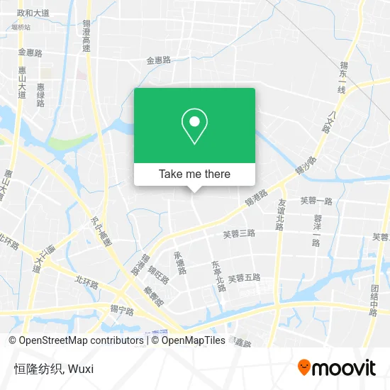 恒隆纺织 map