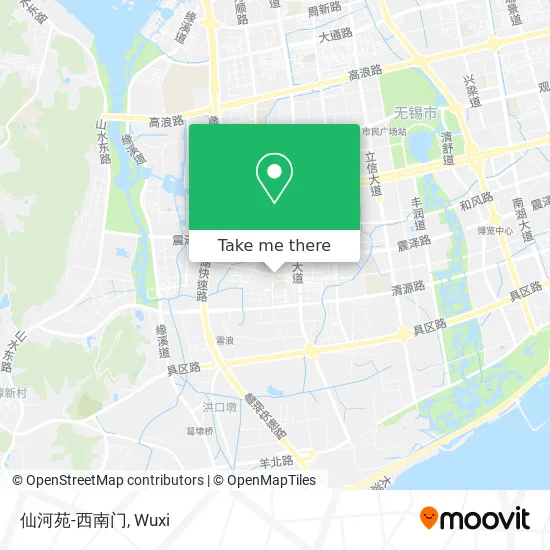 仙河苑-西南门 map