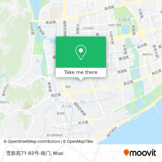 雪新苑71-83号-南门 map