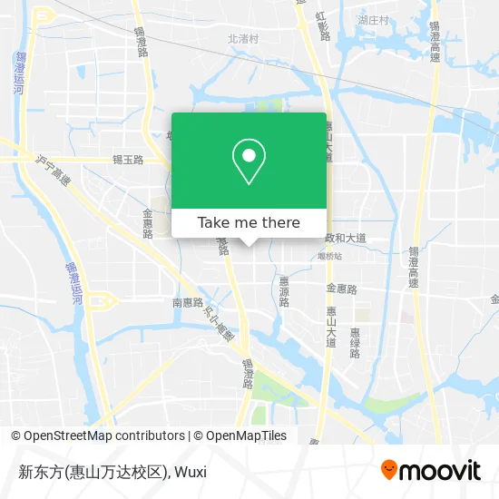 新东方(惠山万达校区) map