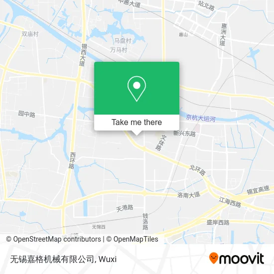 无锡嘉格机械有限公司 map