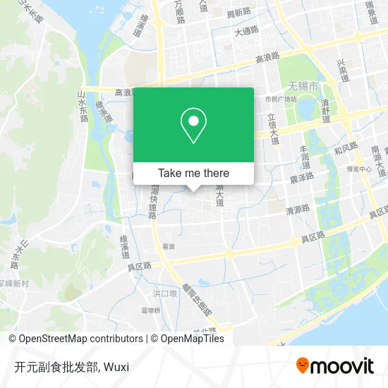 开元副食批发部 map
