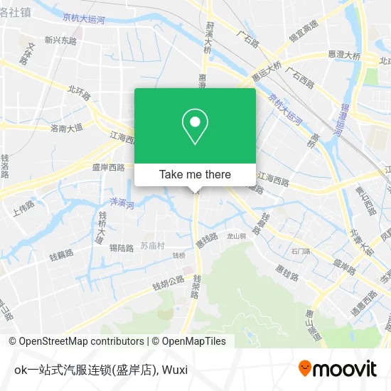 ok一站式汽服连锁(盛岸店) map