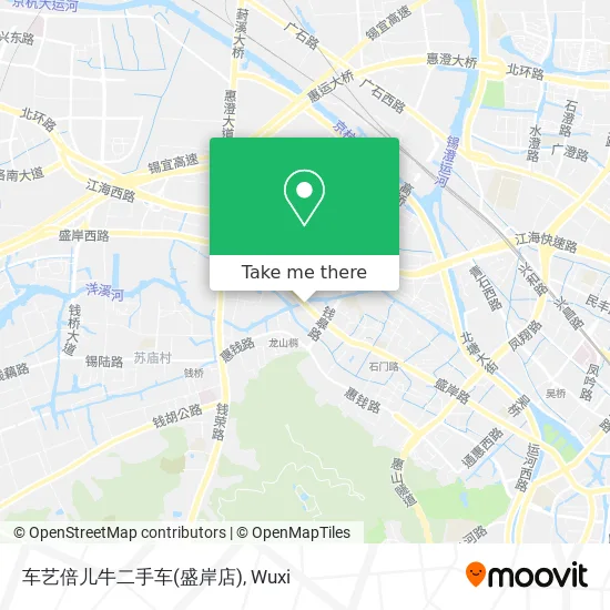 车艺倍儿牛二手车(盛岸店) map