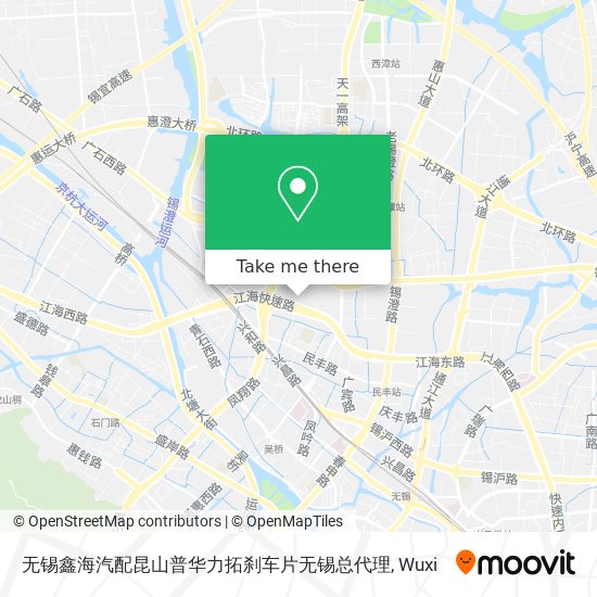 无锡鑫海汽配昆山普华力拓刹车片无锡总代理 map