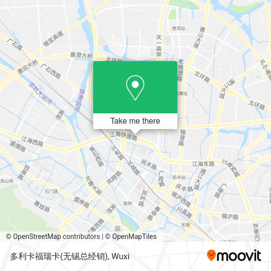 多利卡福瑞卡(无锡总经销) map