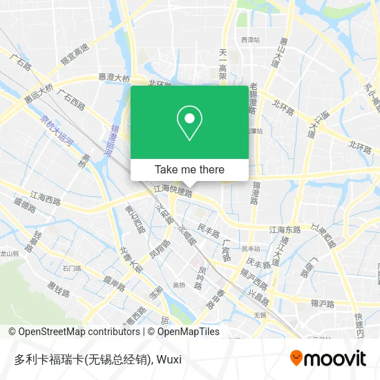 多利卡福瑞卡(无锡总经销) map