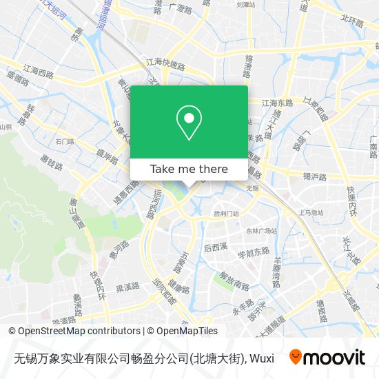 无锡万象实业有限公司畅盈分公司(北塘大街) map