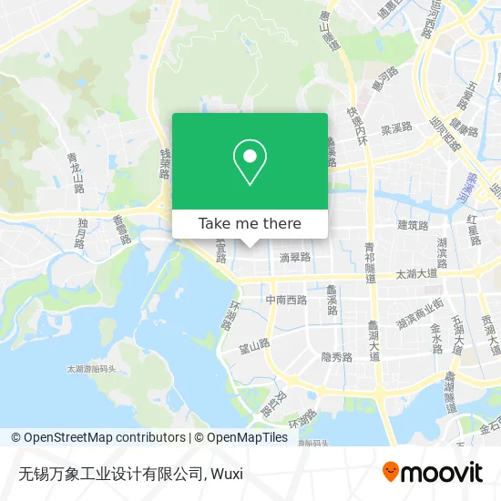 无锡万象工业设计有限公司 map