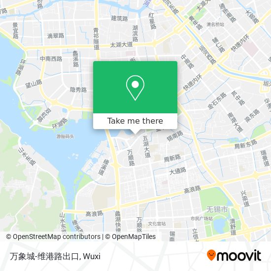 万象城-维港路出口 map