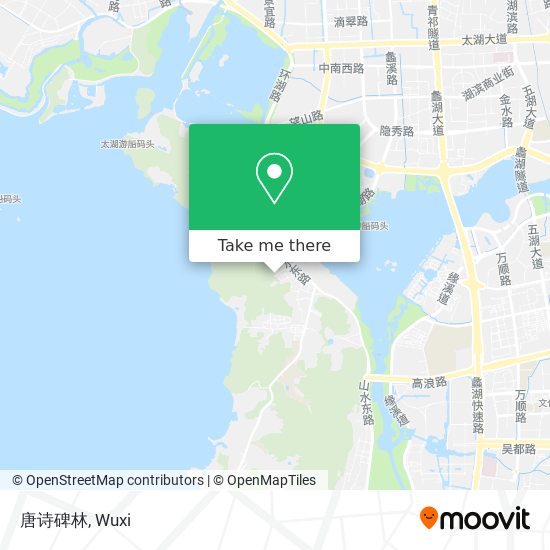 唐诗碑林 map
