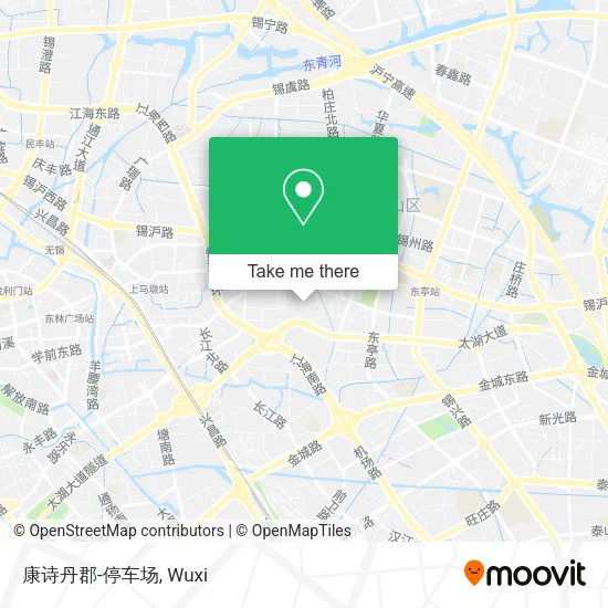 康诗丹郡-停车场 map