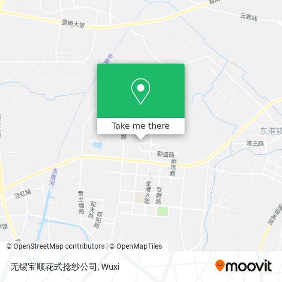 无锡宝顺花式捻纱公司 map