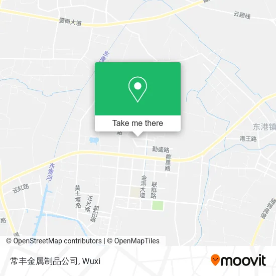 常丰金属制品公司 map