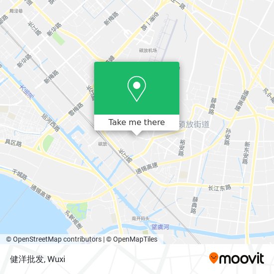 健洋批发 map
