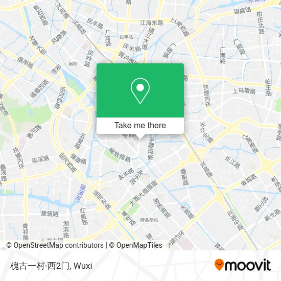 槐古一村-西2门 map