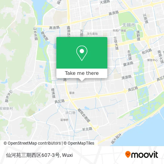 仙河苑三期西区607-3号 map