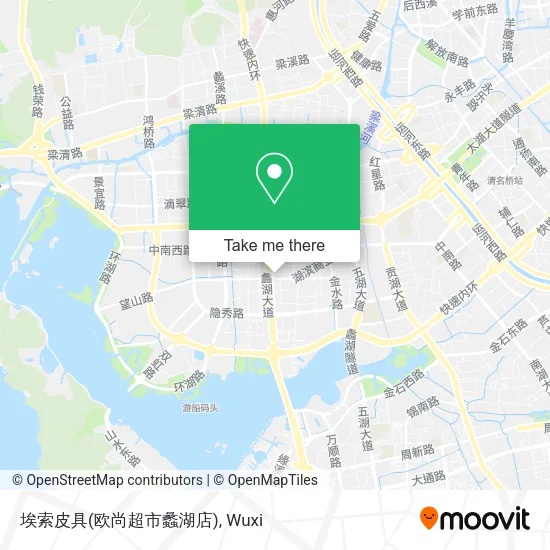 埃索皮具(欧尚超市蠡湖店) map