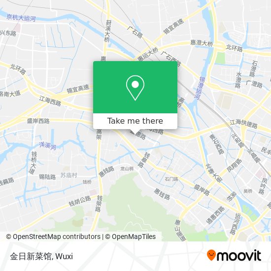 金日新菜馆 map