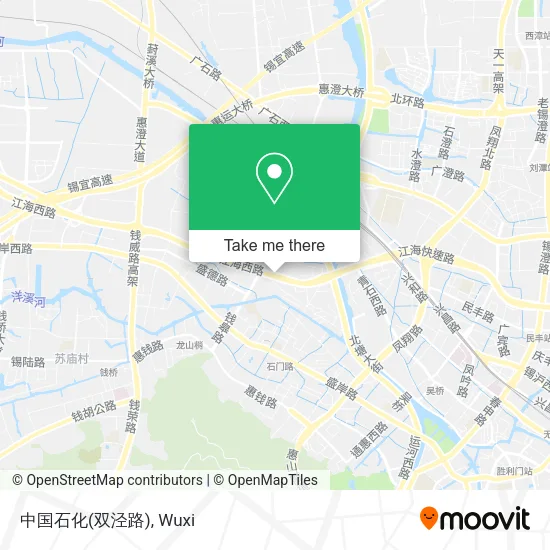 中国石化(双泾路) map