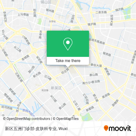 新区五洲门诊部-皮肤科专业 map