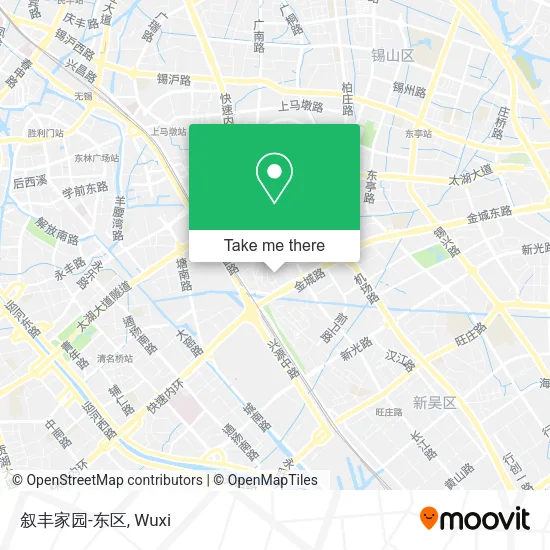 叙丰家园-东区 map
